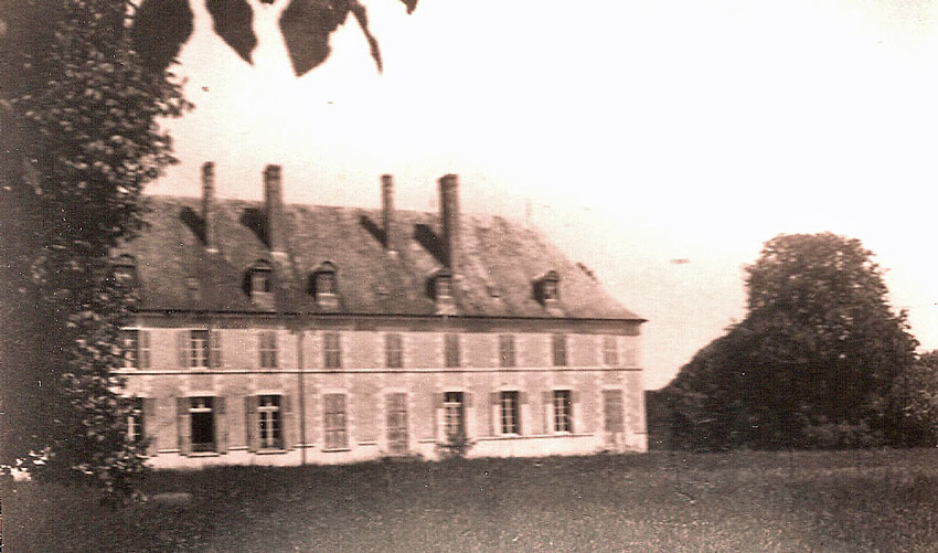 château de Loroy dans les années 50
